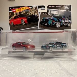 Hot Wheels Premium Larry Chen Nissan Skyline GT-R (BNR32) Car Culture 2 Pack